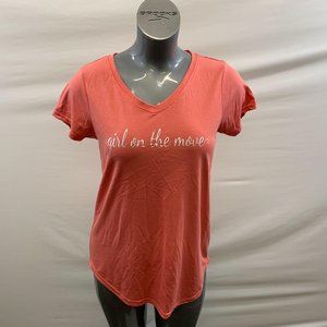 ACX Active Women's V Neck T Shirt Size Medium Cora